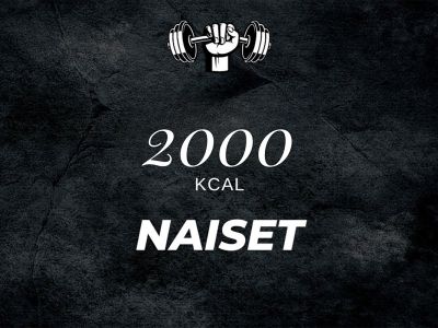 Naiset 2000 kcal Naiset 2000 kcal