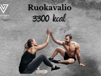 Ruokavalio 3300 kcal Ruokavalio 3300 kcal