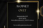 Avoimet ovet sunnuntaina 14.9. klo 12–16 Avoimet ovet sunnuntaina 14.9. klo 12–16